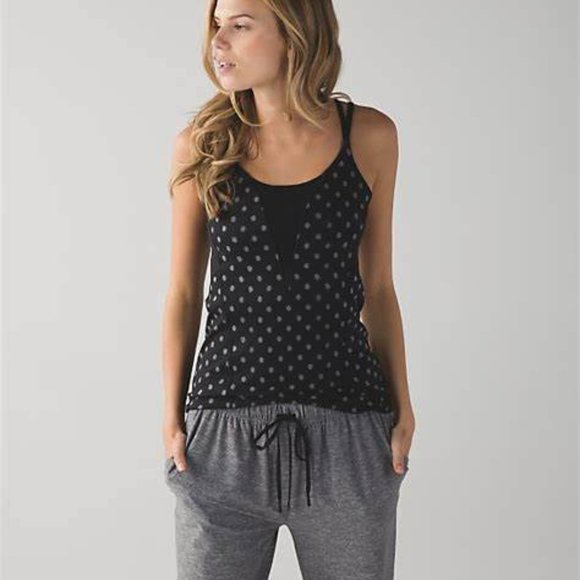 lululemon athletica Tops - Lululemon Exquisite Polka Dot Tank